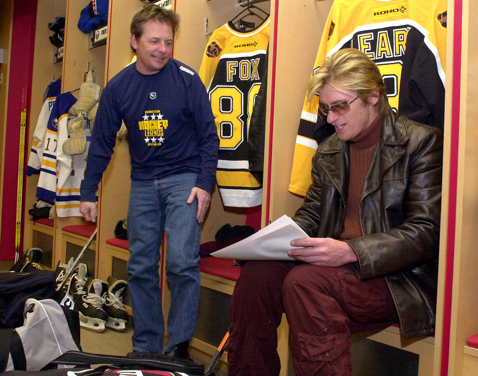 2004: Michael J. Fox, Denis Leary